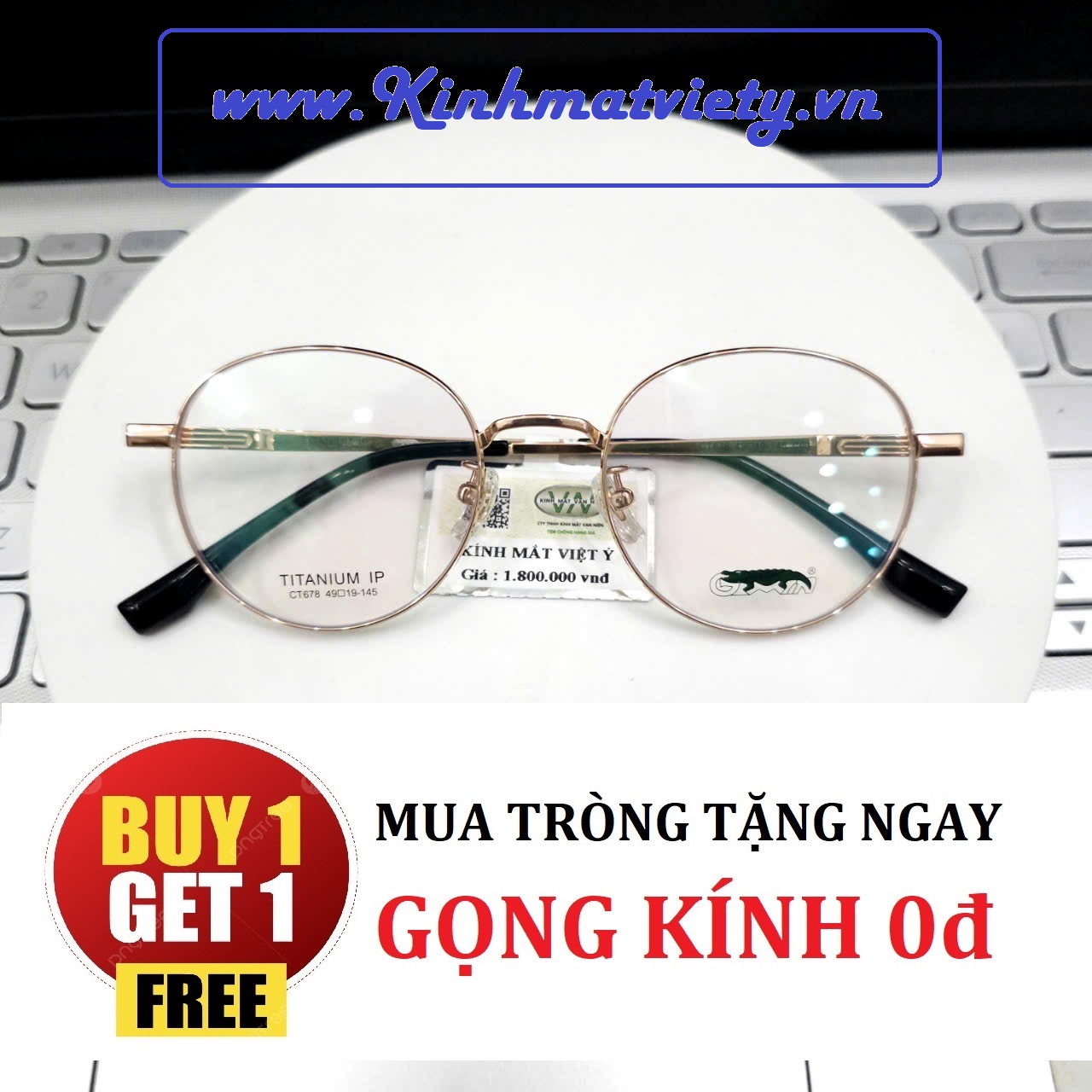 Gọng Kính SHINU chất liệu TITANIUM CHÍNH HÃNG - TẶNG GỌNG FREE