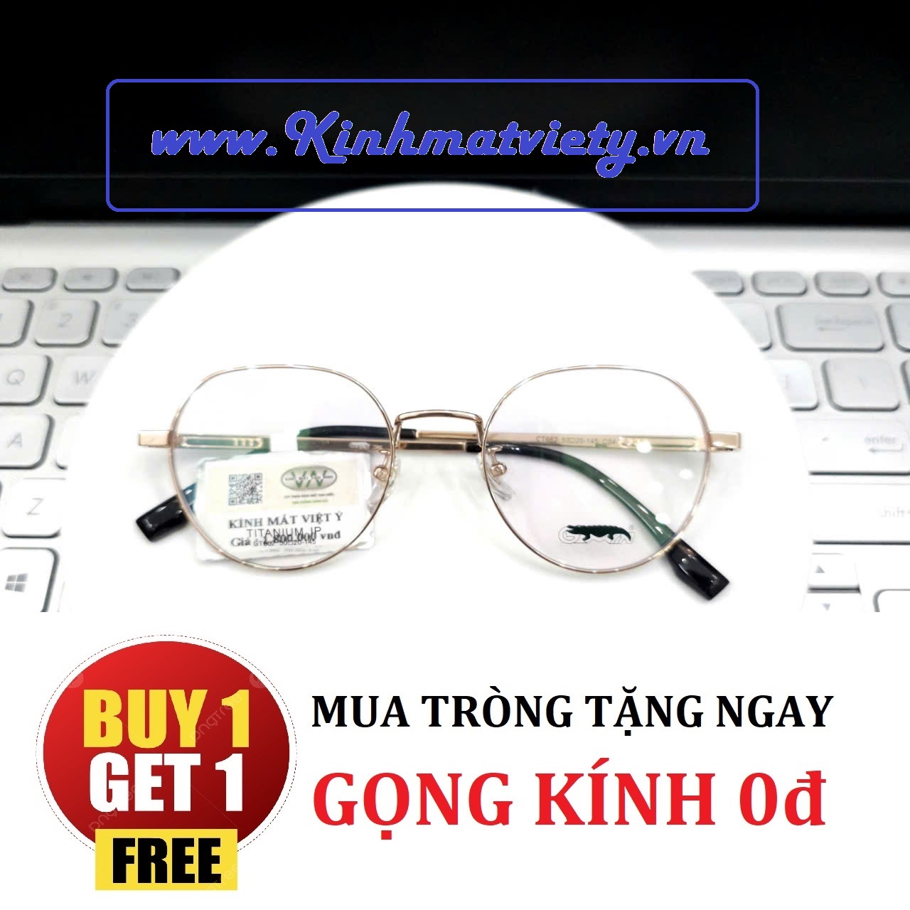 Gọng Kính SHINU chất liệu TITANIUM CHÍNH HÃNG - TẶNG GỌNG FREE