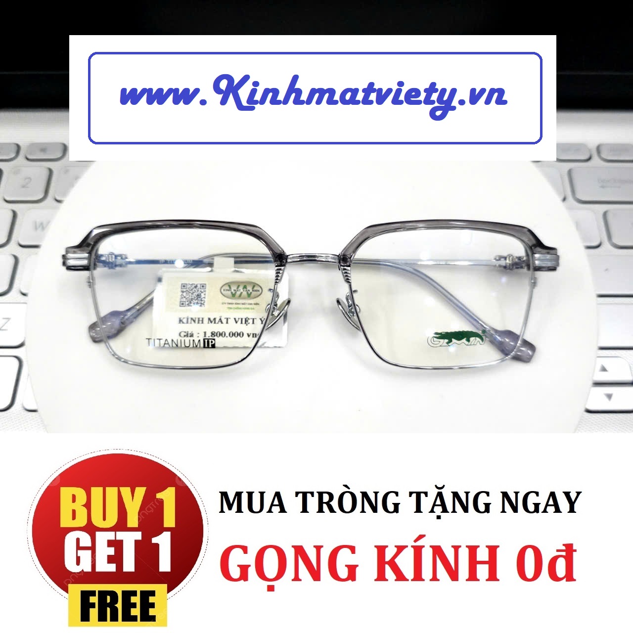 Gọng Kính SHINU chất liệu TITANIUM CHÍNH HÃNG - TẶNG GỌNG FREE