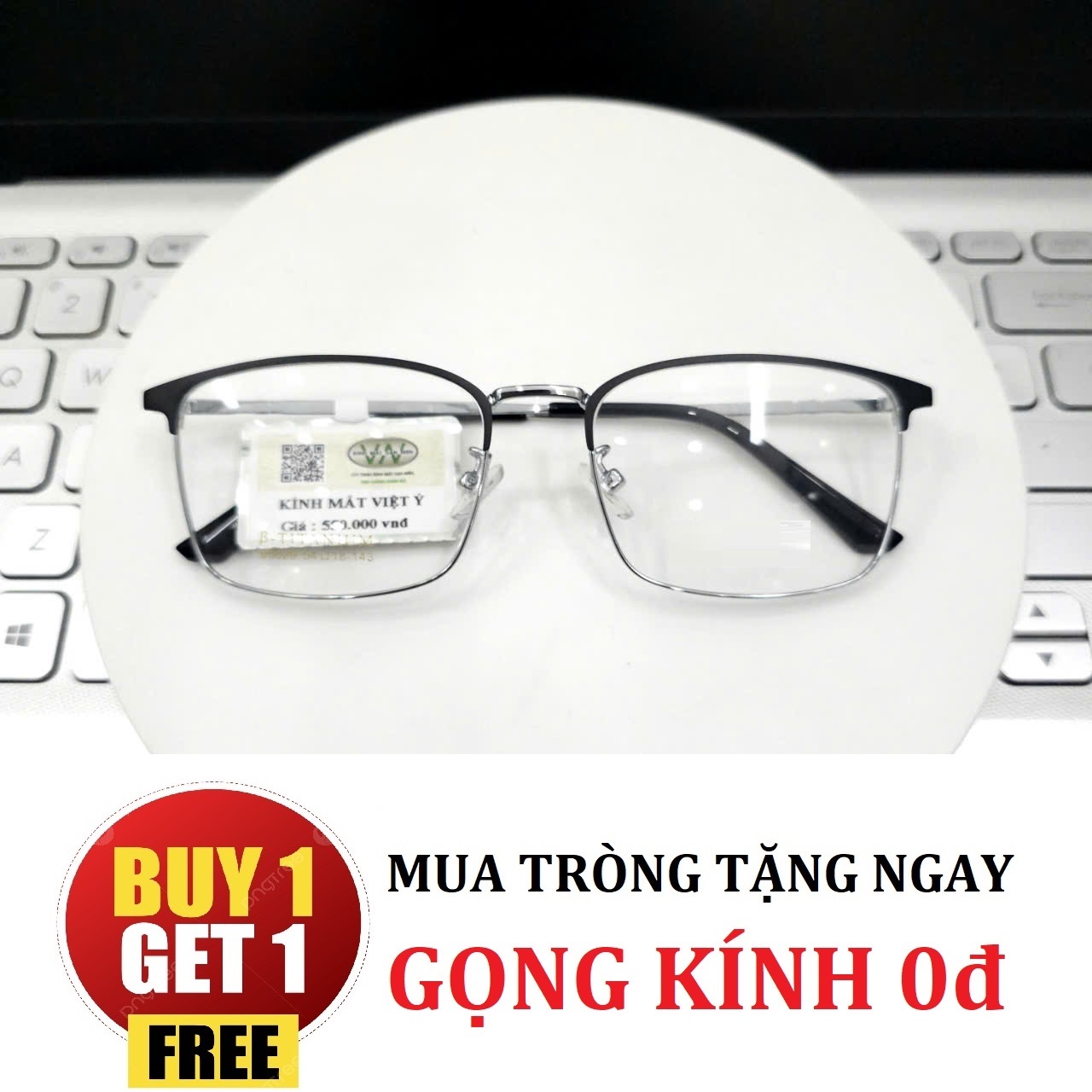 Gọng Kính CHÍNH HÃNG - TẶNG GỌNG FREE