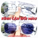 COMBO: Tròng kính ĐỔI MÀU chống tia UV + TẶNG GỌNG FREE KR17