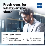 ZEISS Digital BlueProtect – Tròng kính văn phòng chiết xuất 1.56