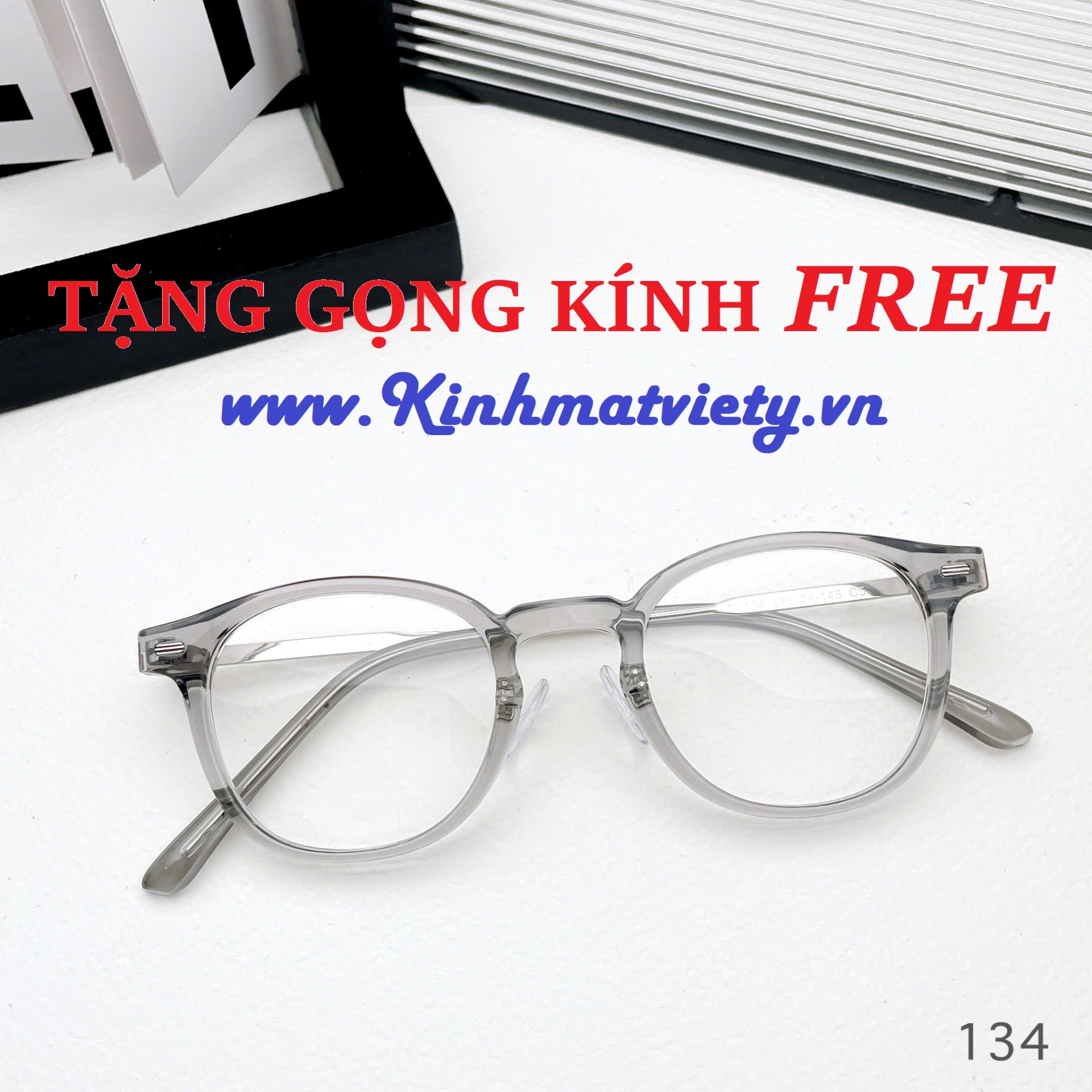 Gọng Kính CHÍNH HÃNG - TẶNG GỌNG FREE - MS5.0201