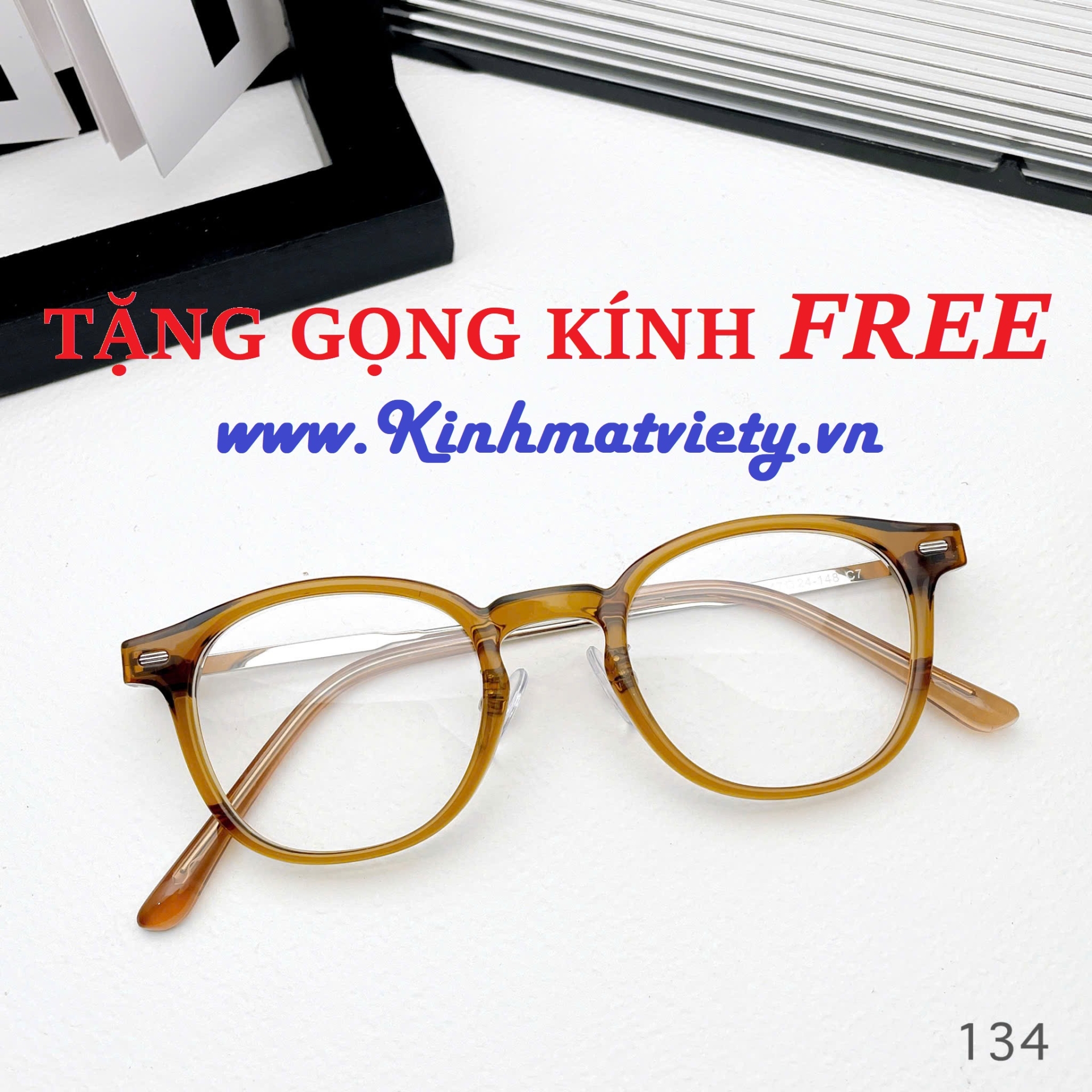 Gọng Kính CHÍNH HÃNG - TẶNG GỌNG FREE - MS5.0201
