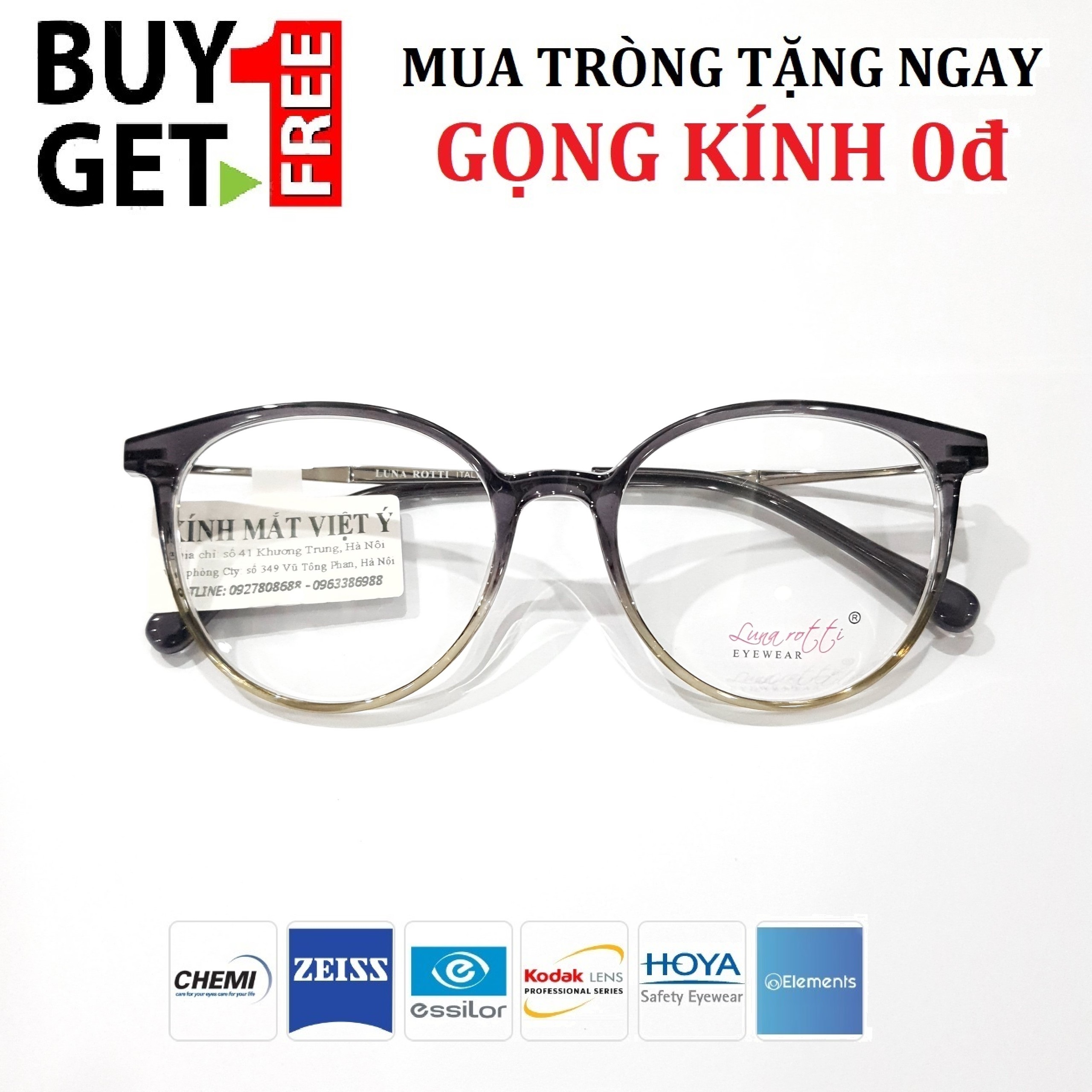 Gọng kính thời trang nam nữ LNR01557
